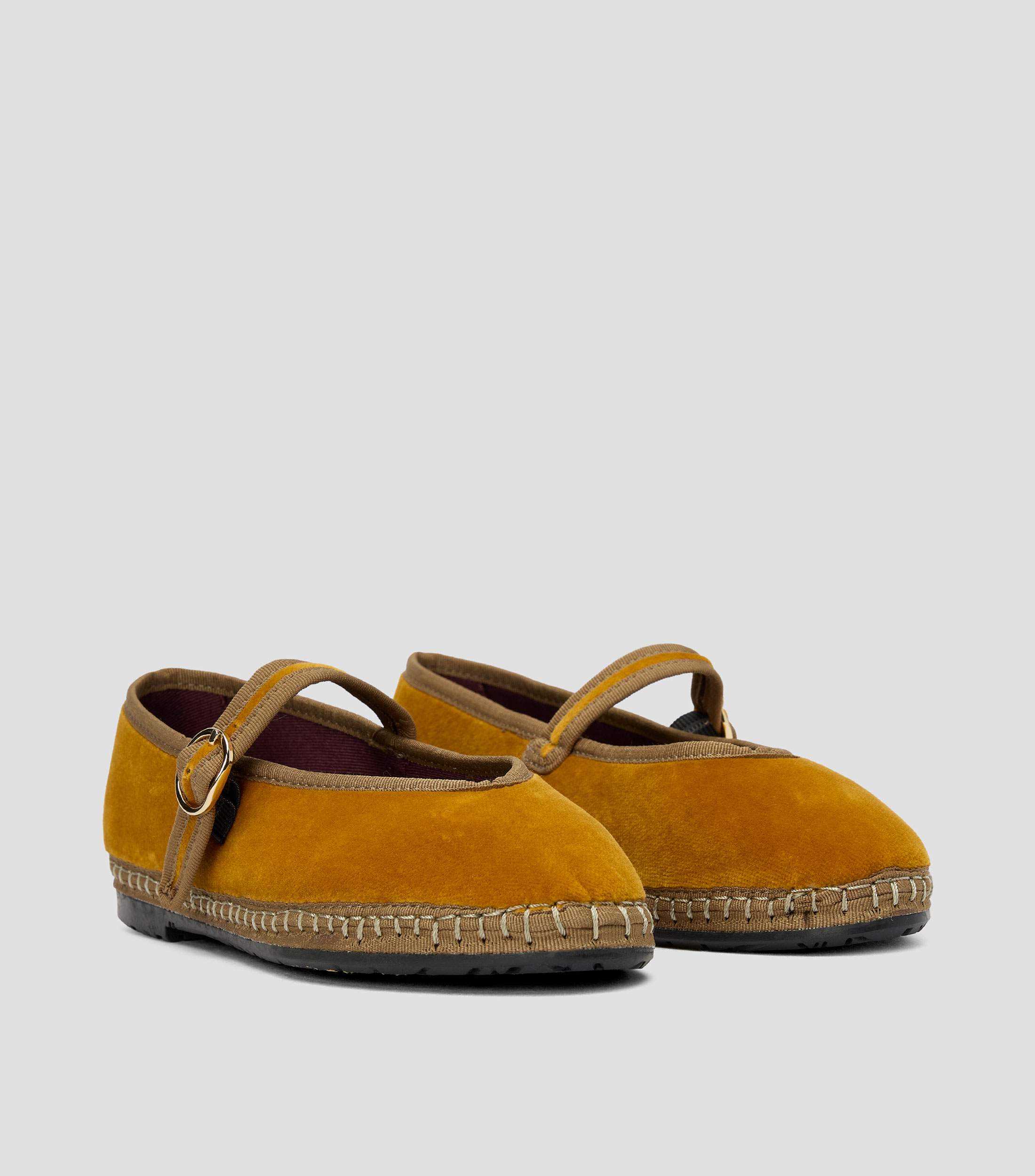 Flats Pierre Mustard Mujer